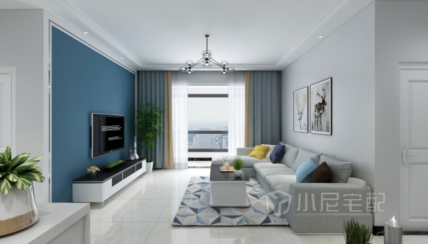 100㎡/三室兩廳一衛(wèi)/現(xiàn)代 100㎡/三室兩廳一衛(wèi)/現(xiàn)代