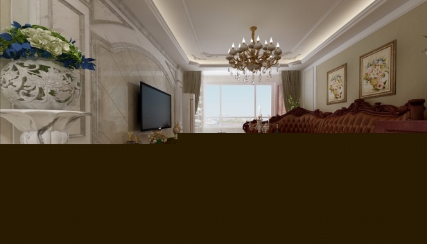 130㎡/三室一廳兩衛(wèi)/歐式