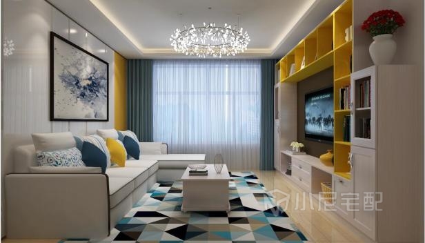 90㎡/兩室一廳一衛(wèi)/現(xiàn)代 90㎡/兩室一廳一衛(wèi)/現(xiàn)代