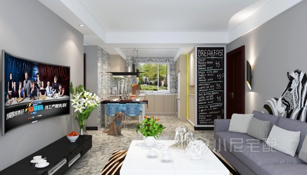 90㎡/兩室兩廳一衛(wèi)/現(xiàn)代 90㎡/兩室兩廳一衛(wèi)/現(xiàn)代