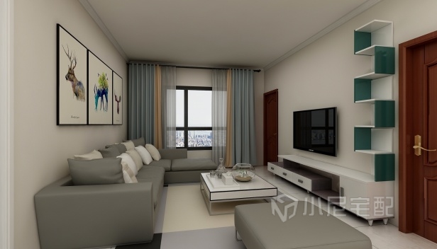 120㎡/四室一廳一衛(wèi)/現(xiàn)代 120㎡/四室一廳一衛(wèi)/現(xiàn)代