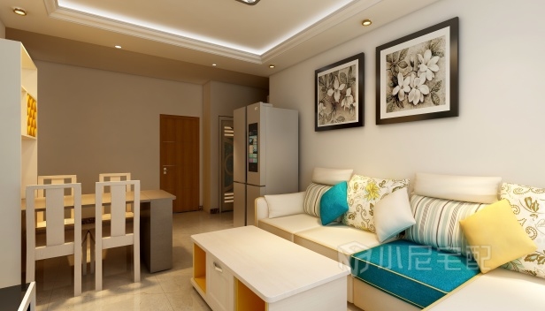 90㎡/兩室兩廳一衛(wèi)/現(xiàn)代 90㎡/兩室兩廳一衛(wèi)/現(xiàn)代