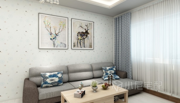 69㎡/兩室一廳一衛(wèi)/現(xiàn)代 69㎡/兩室一廳一衛(wèi)/現(xiàn)代